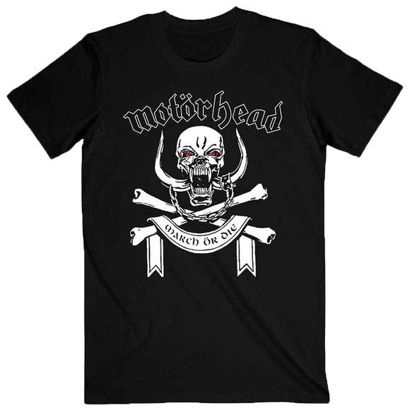 March Or Die Lyrics Tshirt Motorhead Shirt - Picture 1 of 4